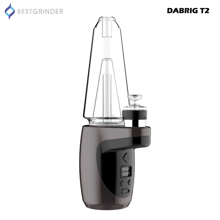  DABCOOL T2 Электрический кальян dab rig Лидер продаж стеклянная водопроводная труба трубка для курения