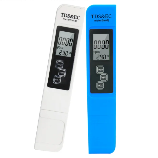 Newest 3 In1 Digital Water Quality Tester TDS EC Meter Range 0-9999 Multifunctional Water Purity Temperature Meter