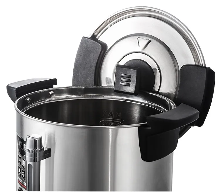 Двухслойный нагреватель соевого воска из нержавеющей стали, 8 л