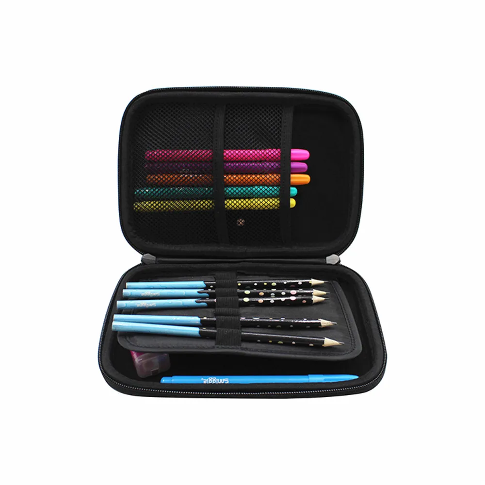 Custom Printed Eva Pencil Case Pencil Storage Box 3D Stationary Case For Office School Supplier