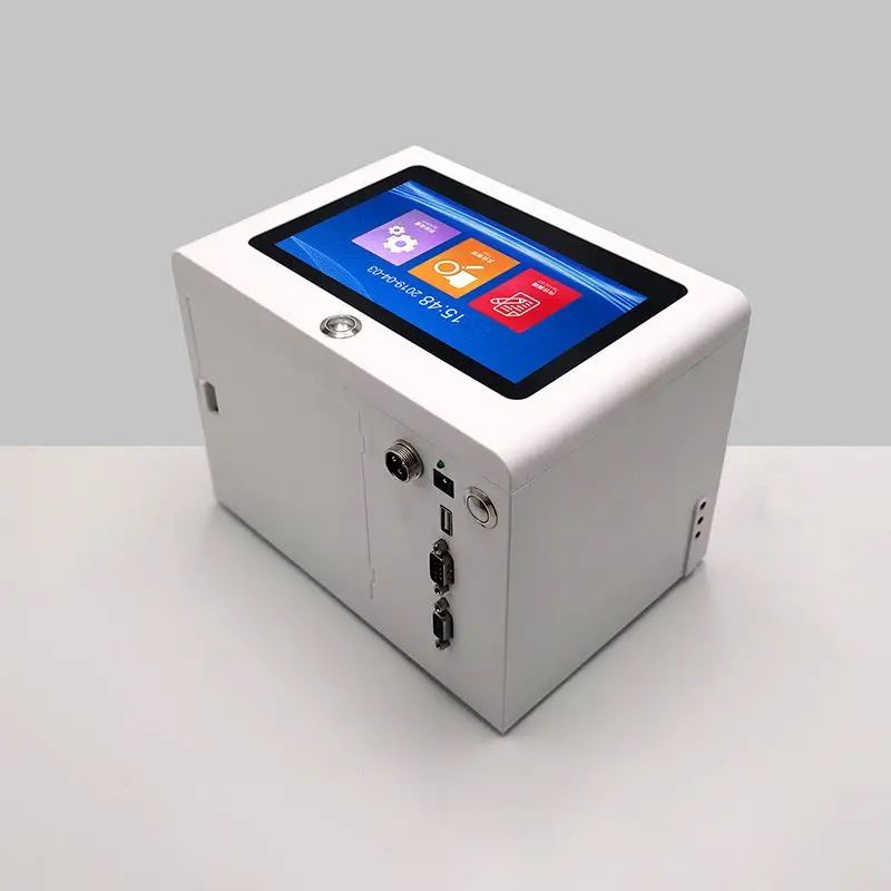 Uyin one body 12.7mm Portable batch code foil expiry code  plastic envelope  Inkjet printer with multi-serial connection