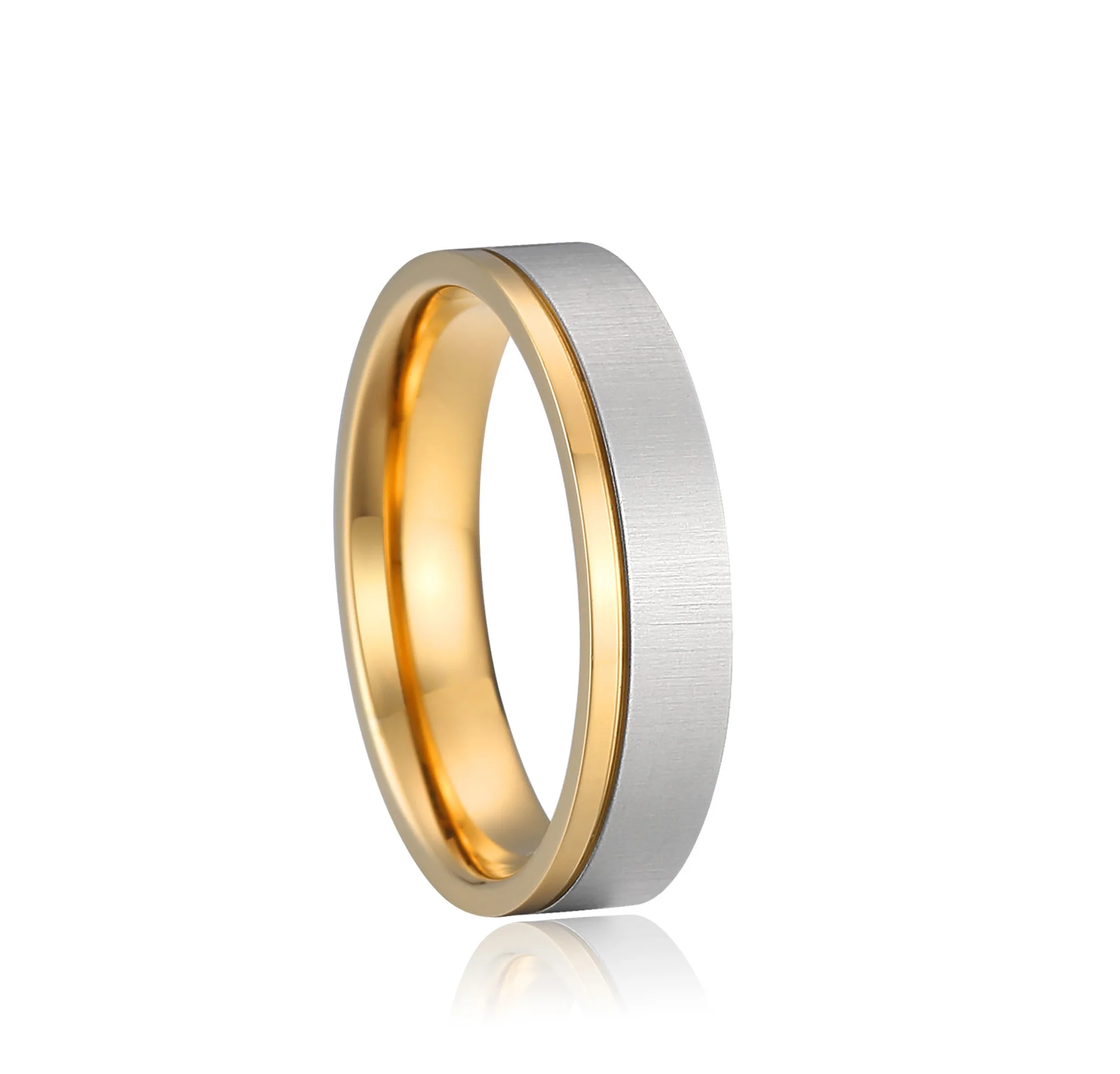 Latest proposal wedding rings for men and women pictures and prices gold plated stainless steel ring for couple cheap