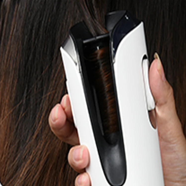 Mkboo type-c hair styler rollers handheld portable rechargeable curling iron heatless wireless automatic hair curler