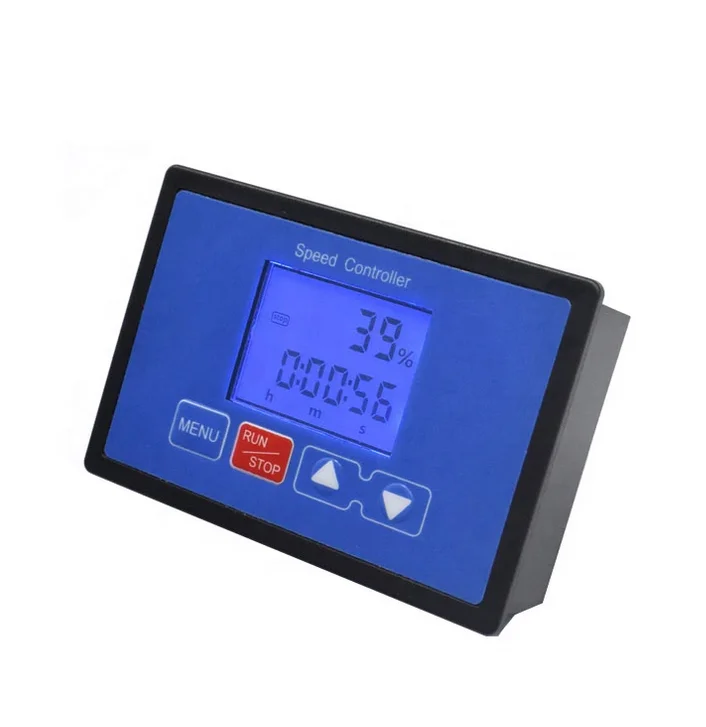DC 6 5 V-55V 30A цифровой ЖК-дисплей 0 ~ 100% Тахометр Регулируемый беспроводной пульт дистанционного управления Motor PWM