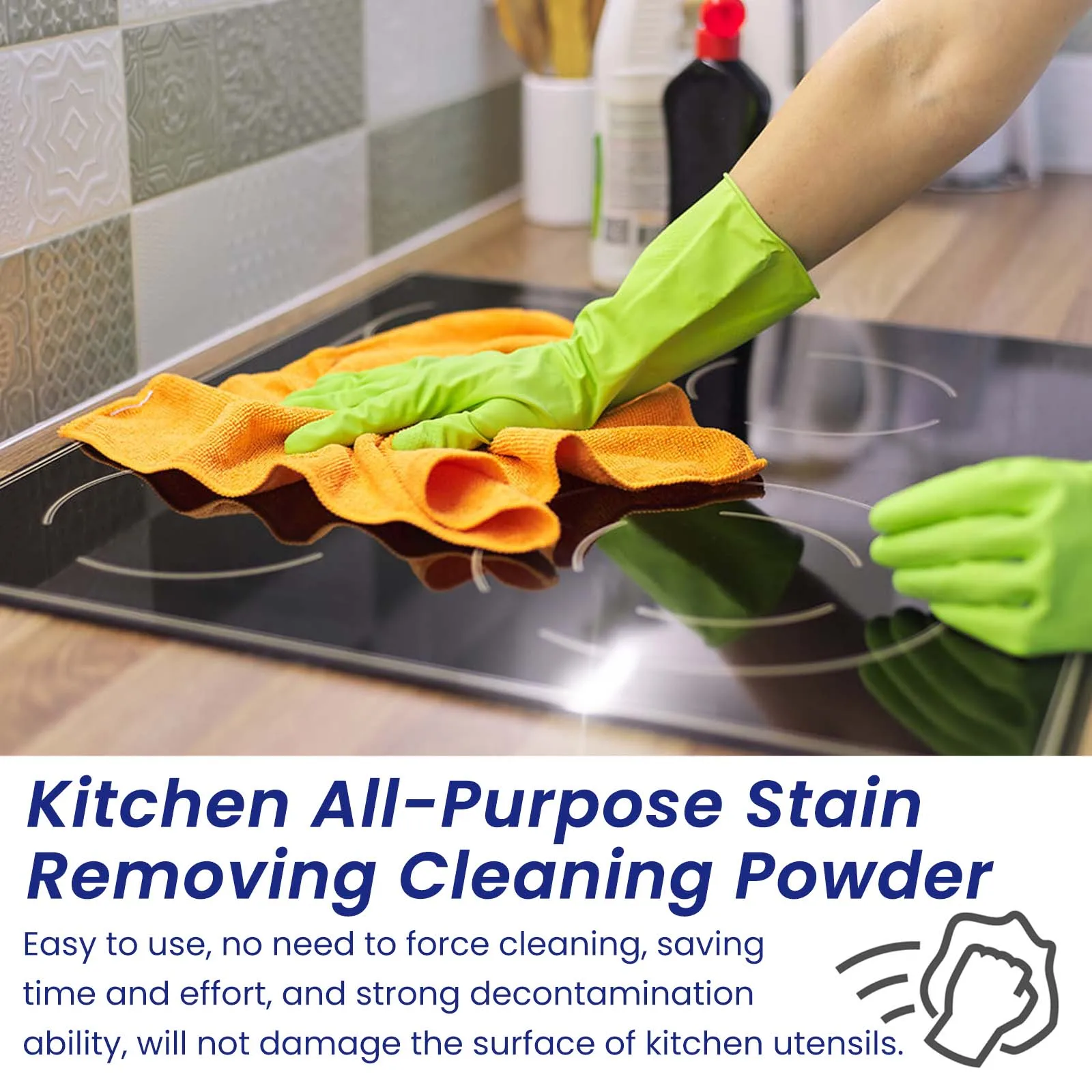 Jaysuing Liquid Degreaser Anti-fouling Heavy Duty Degreaser Kitchen Oil Cleaning Agent Powder