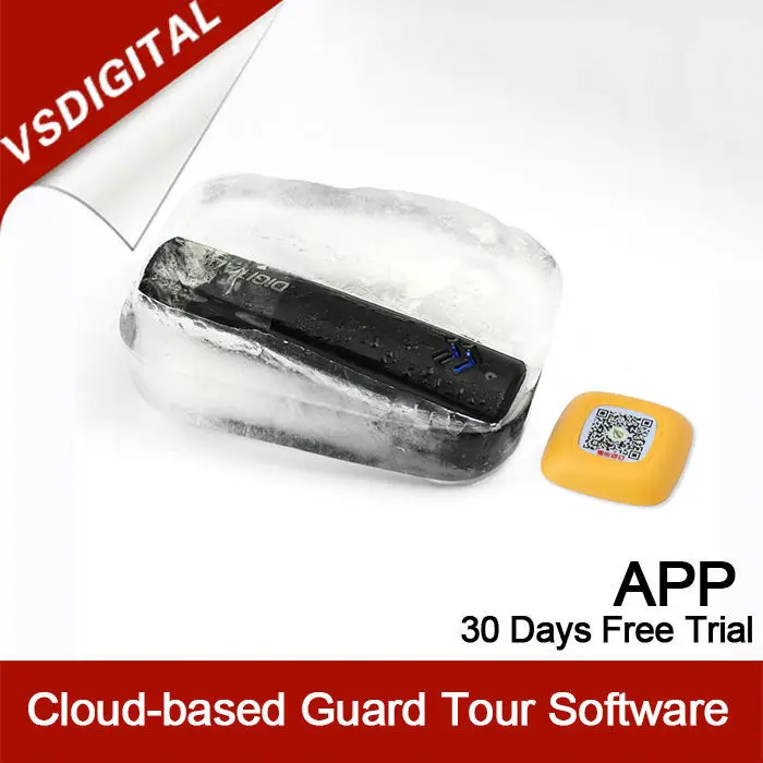 vsdigital Waterproof IP67 Security guard tour Patrol tracking System device