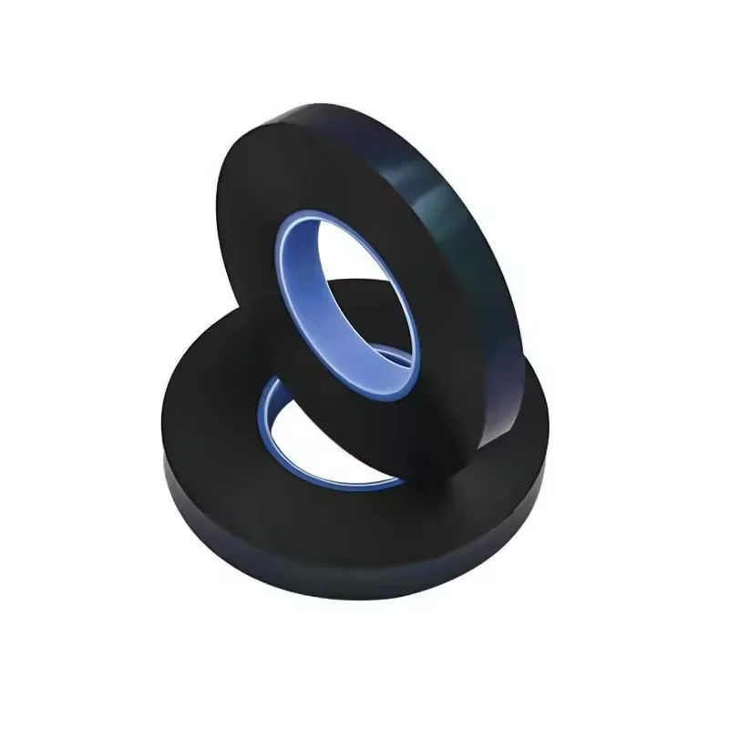 Pressure Sensitive Black PET Reinforced Acrylic Double Sided PE Foam Tape 62645 Glass Touch Screen Paste