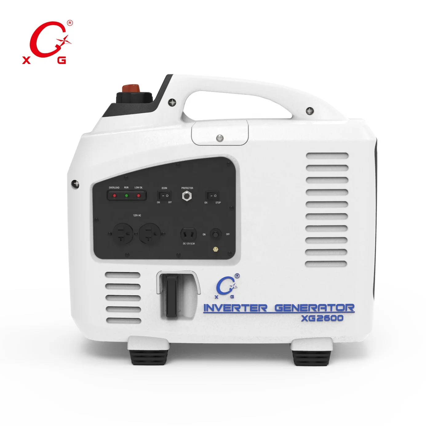 Silent Gasoline 3.0kVA Inverter Generator Electric Start Light Easy Generator 2600W Digital Emergency Outdoor Camping Generator