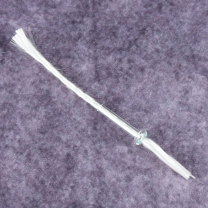 Glass fiber wick with glass holder for Alcohol lamp and kerosene lamp