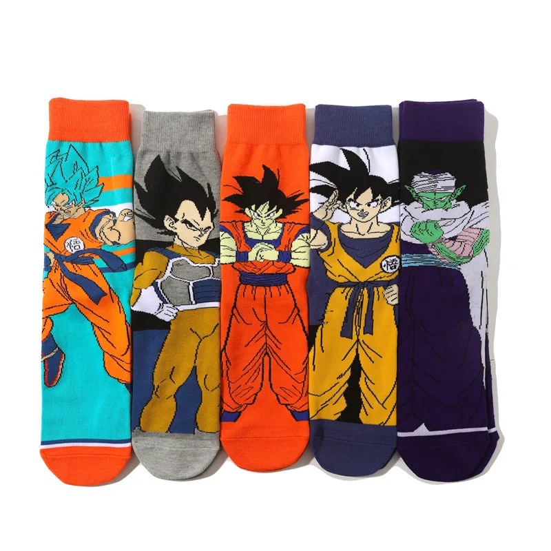 2023 custom oem Anime Men knitted Socks Women cotton Cosplay Character Calcetines Adult Unisex cartoon Hip Hop Happy Funny Socks