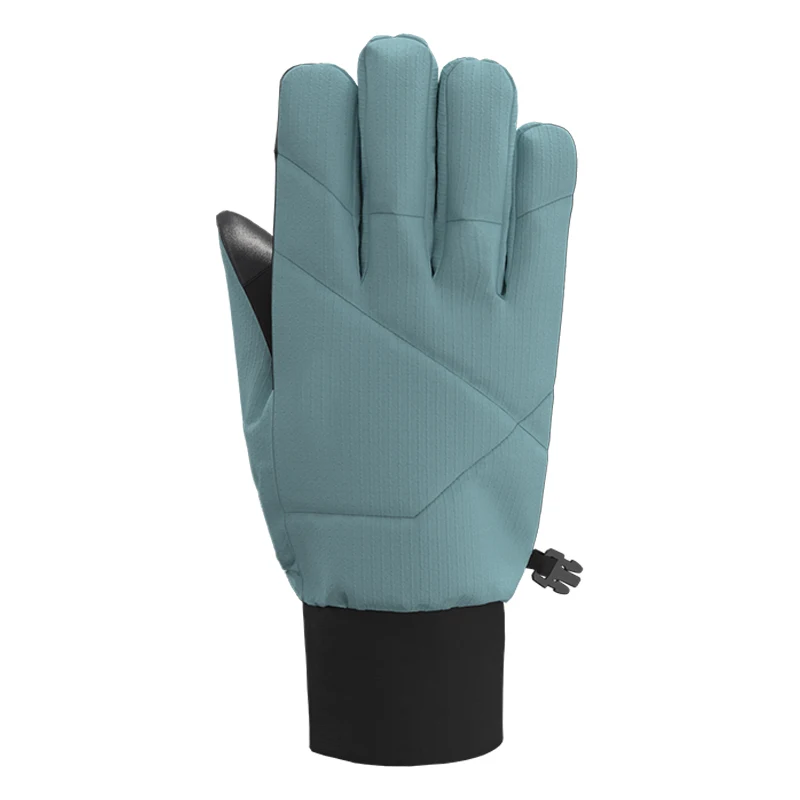 2024New Outdoor ski men custom warm ski sport winter warm waterproof windstopper anti-bacterium touch screen ski gloves