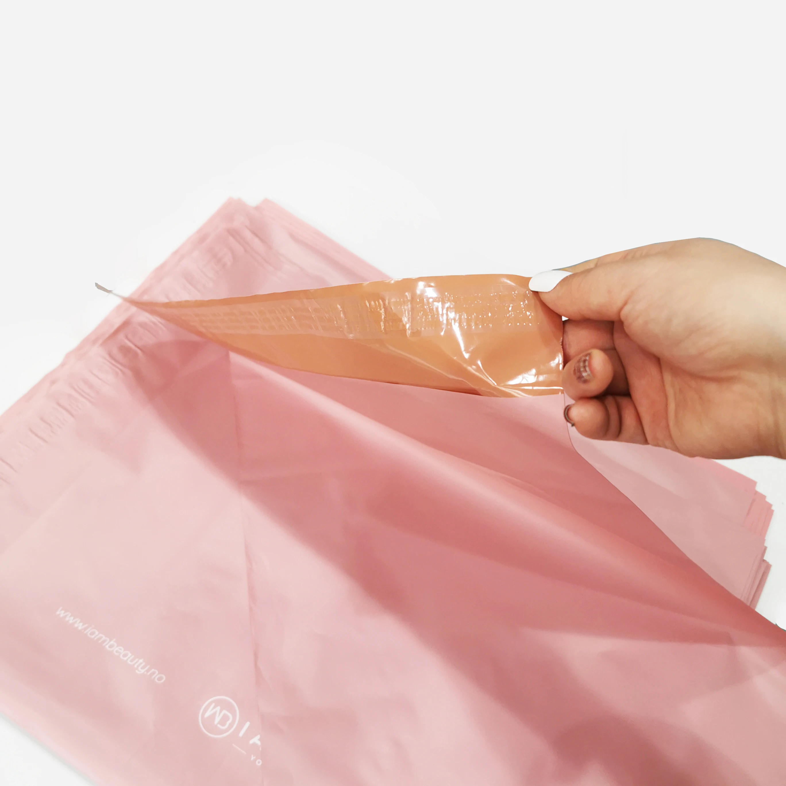 
10x13 inches fashion matte pink poly mailer bags shipping mailing bag 