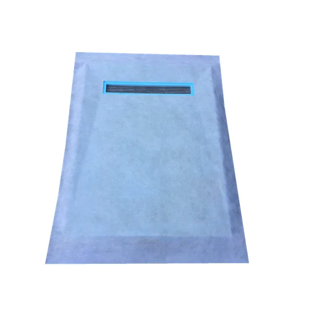 XPS Central Drain Shower Base Extruded Polystyrene Foam Reinforced UK XPS Shower Trays for Bathroom Shower Floor