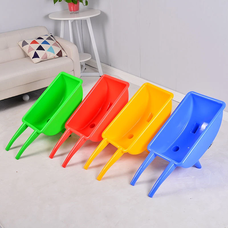 2022 Popular Kids Baby Toys Educational Games Education Toy Kindergarten wheelbarrow Balanced Trolley Single Wheel