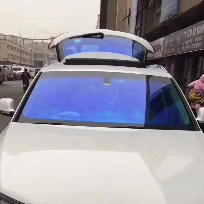 Raw Material Anti Glare Chameleon Tint Window Film