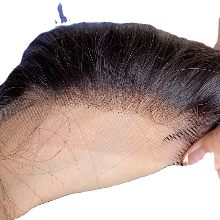 
Unprocessed Cuticle Aligned Virgin Hair 10A HD Lace Swiss Transparent Lace Frontal 13x4 for Extensions 