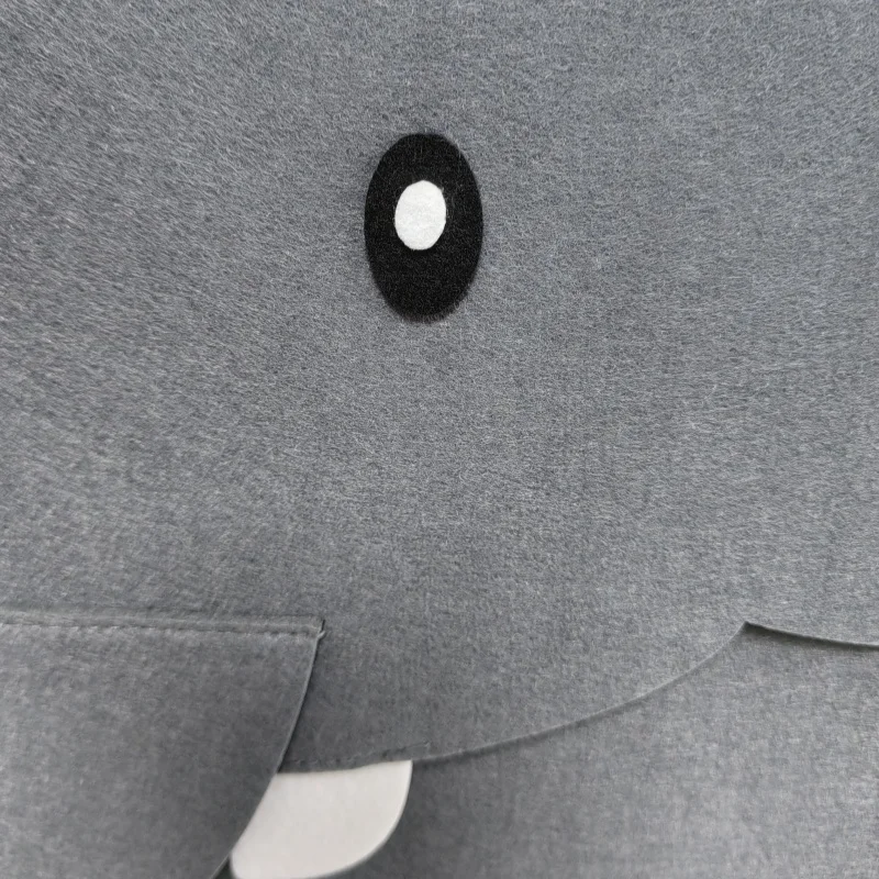 foldable felt cartoon animals hand woven storage bins box home fabric baby laundry hamper toy storage baskets