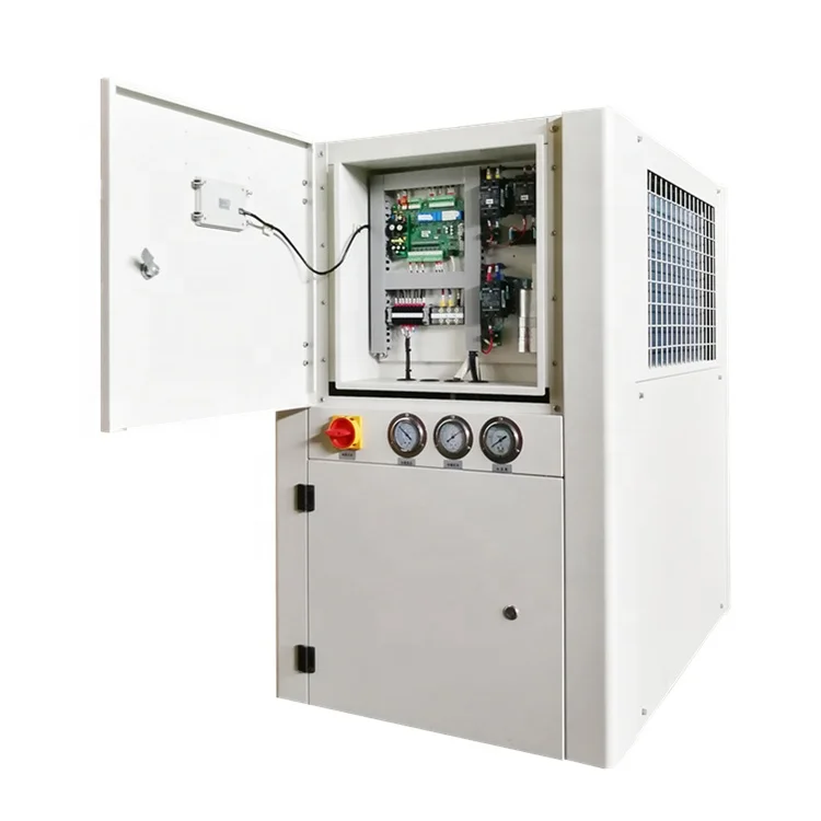 Commercial water chiller in oman with fan coil and remote control unit