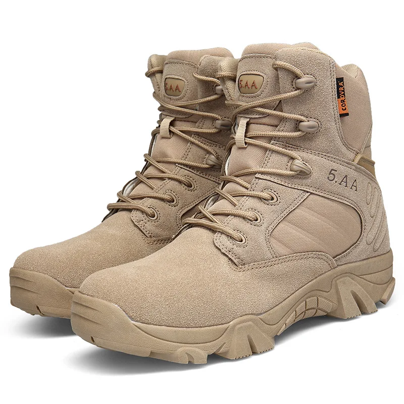 outdoors keep warm Delta Boots Tactical Solomon Hiking Shoes Side-zip Desert Boot