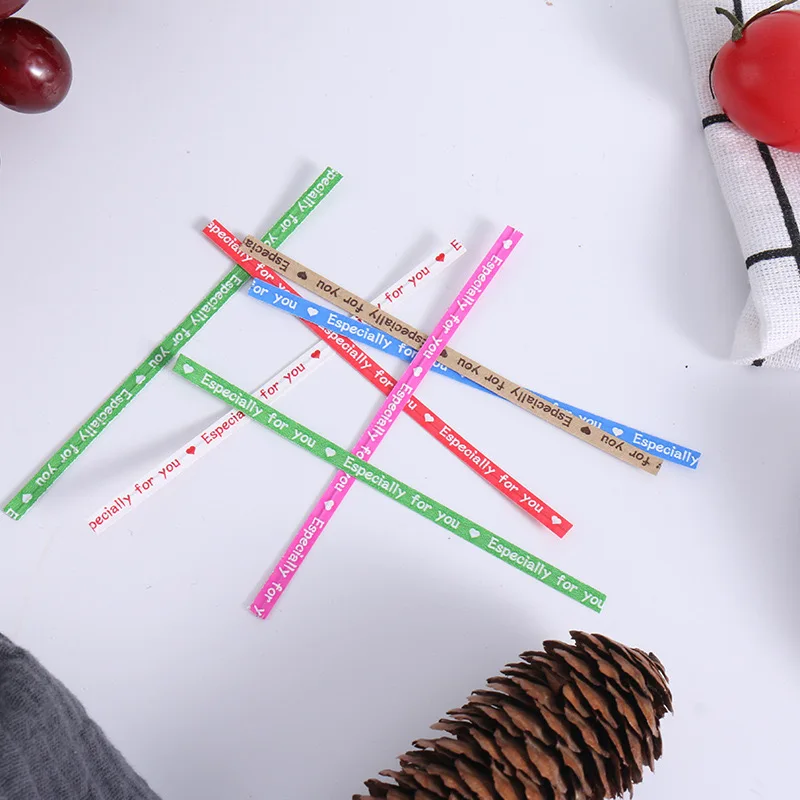 High Quality Colorful Stainless Steel Wire Twist Tie for Package and Christmas Gifts