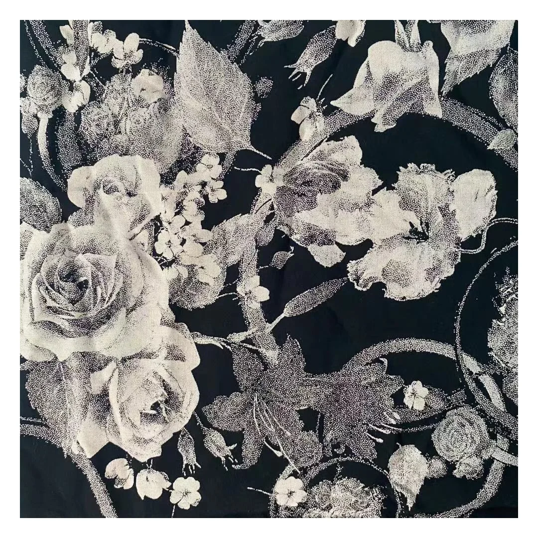 Mulinsen Textile 30s Challis 100 Printed Rayon Fabric