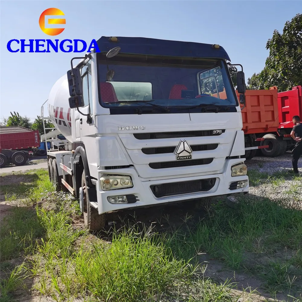  Прямая продажа хорошее состояние б/у Бетономешалка sinotruck howo бетономешалка для