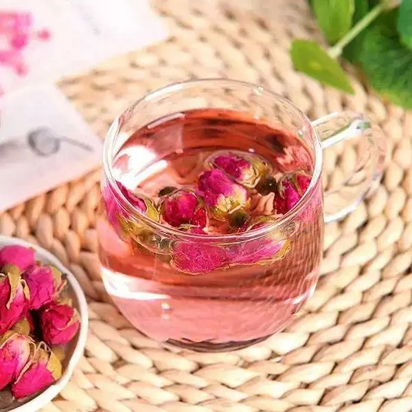 50 g/bag Sample link dried rose flower bud tea Wholesale factory price good quality Whitening skin Detox Healthy nourishing tea
