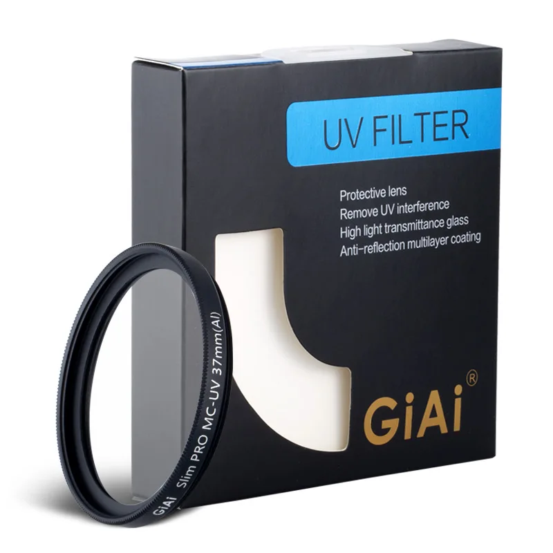 GiAi MC Nano Coating 37mm-95mm 49mm 55mm 58mm 62mm 67mm 72mm 77mm 82mm Camera Lens Filters UV