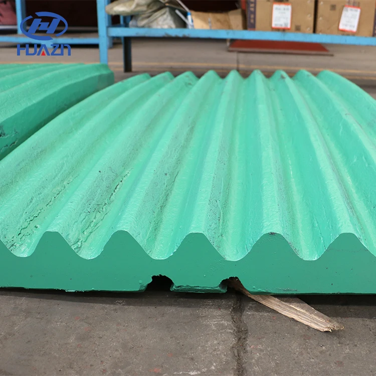 OEM Factory Price Jaw Crusher Spare Parts Fixed Jaw Plates Manufacturer