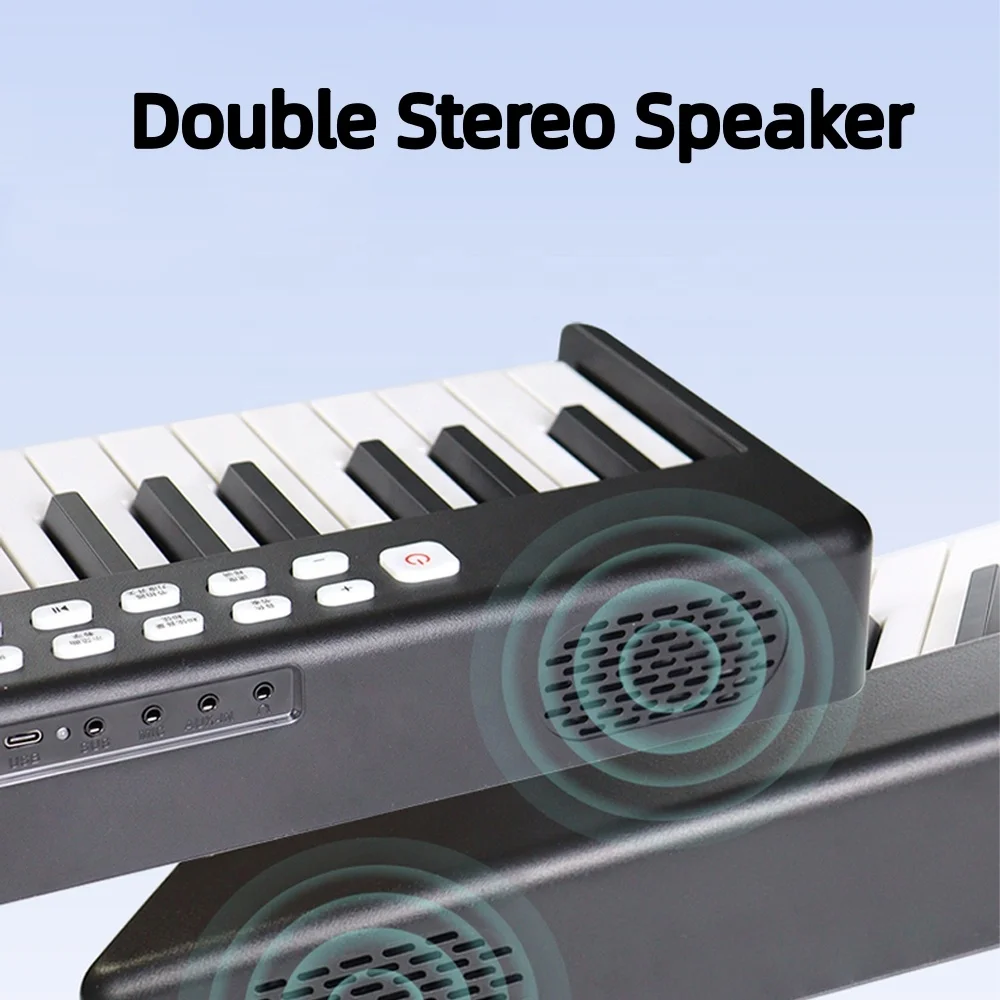 HQB5-88 Top Quality Piano 88 Keys Digital Electronic Folding Keyboard Piano Musical Instruments Upright Piano