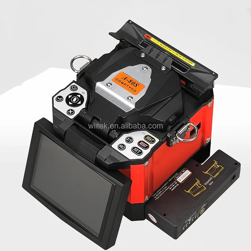A-80S Fiber Optic Equipment Fibra Optica Fusion Splicer Optical Fiber Welding Machine Fiber Optic Welder
