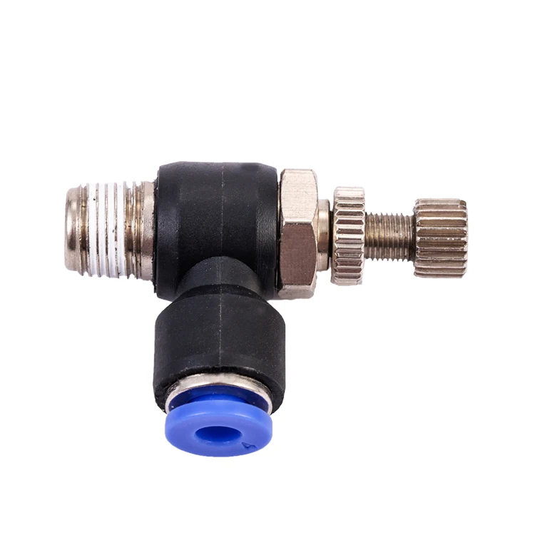 SC4-01 Plastic Pneumatic Air Tube Fittings And Thread Straight Air One Touch Fitting Pneumatic