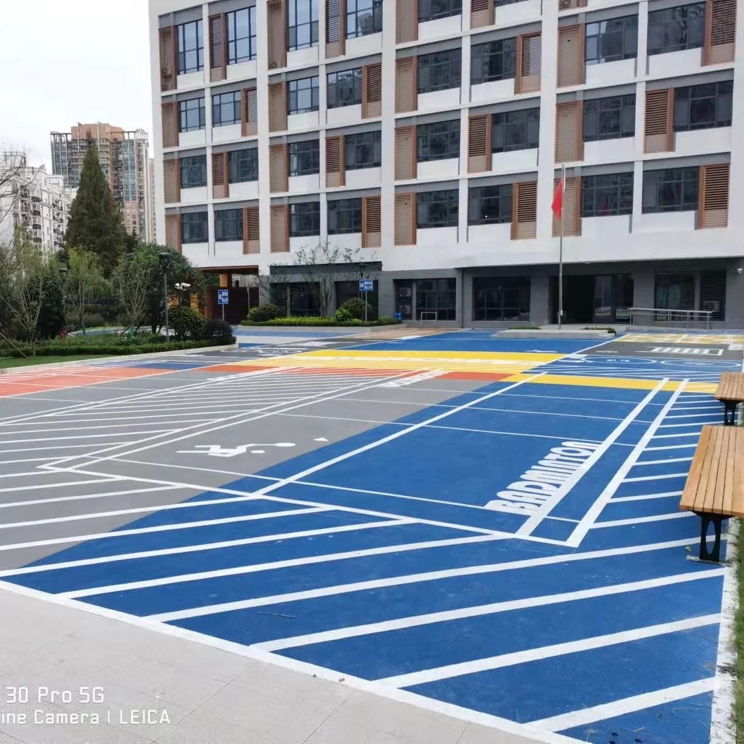 2021 New Arrival Colored Epdm Rubber Granules For International school playgrounds