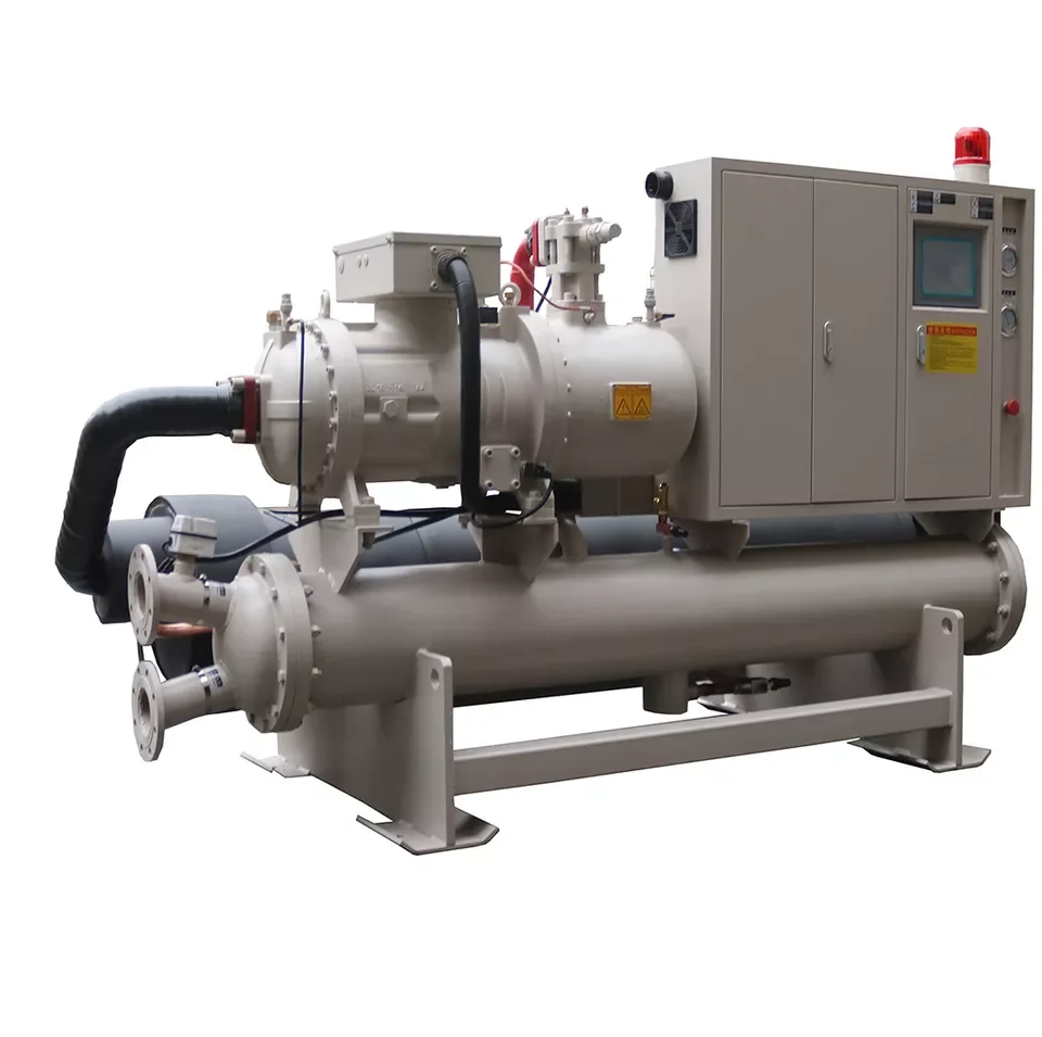 High Productivity 3PH-380V-50HZ Industrial Dry Type Screw Water Cooler Chillers Water Cooling Chiller