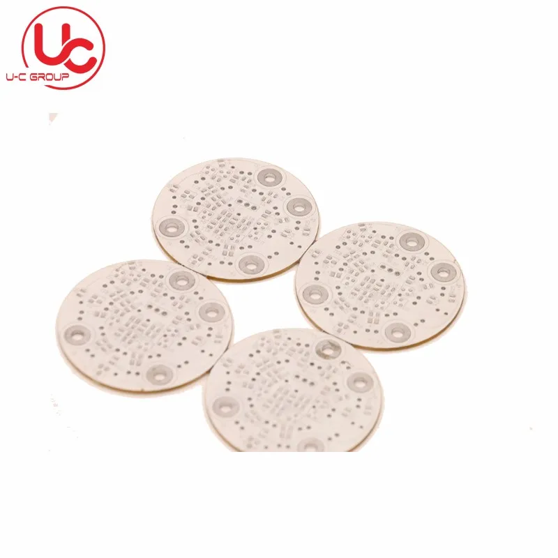 Shenzhen Metal Core Circular LED PCB Aluminum SMT DIP Circuit Board Assembly Manufacturer In Alibaba PCBA Assembling