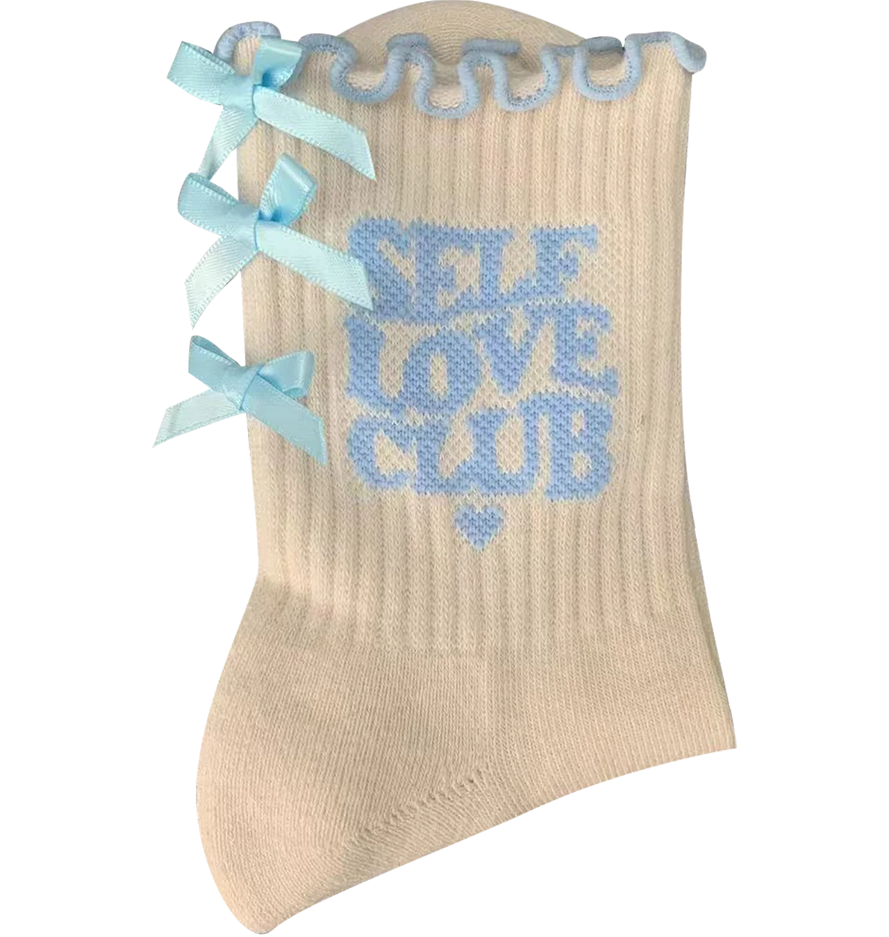 Hottest Products Winter Warm Cotton Thickened Breathable Custom Crew Grip Anti Slip Pilates Yoga Socks Hand Sew the Bow