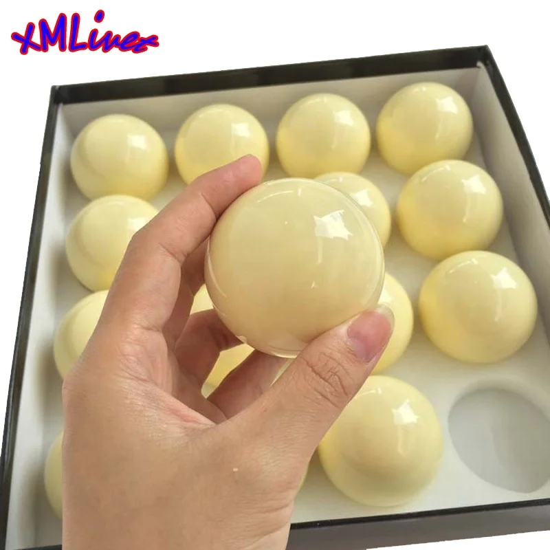 xmlivet White Ball for Billiard Table 57.25mm Resin Pool cue ball High Quality billiard accessories
