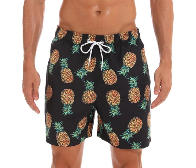 Оптовая продажа, быстросохнущие пляжные шорты, плавки, свободные пляжные мужские шорты для серфинга