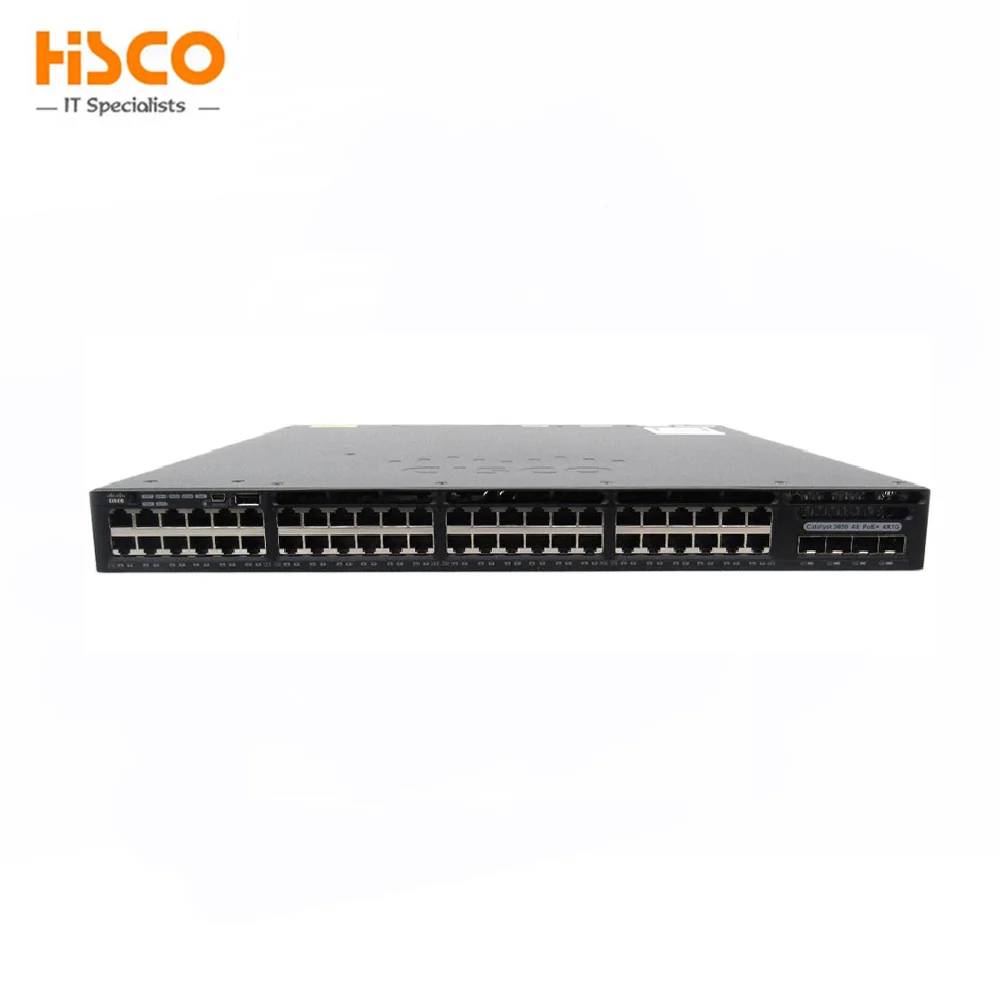 WS-C3750V2-48PS-E для Циско Catalyst C3750V2 переключатель 48x Fast Ethernet PoE RJ-45 + 4x1 порт Gigabit SFP