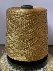 Factory Wholesale Fancy 100% Cotton Thread with Sequin 2mm 3mm Sequins Cotton Yarn for Knitting