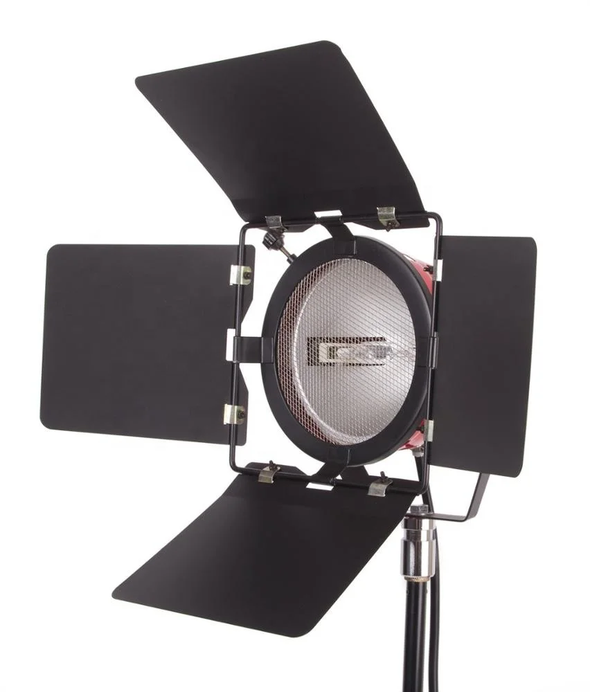 2400W Dimmable Tungsten Halogen Photo Video Hot Light Continuous Red Head Light Kit for Photography and Video