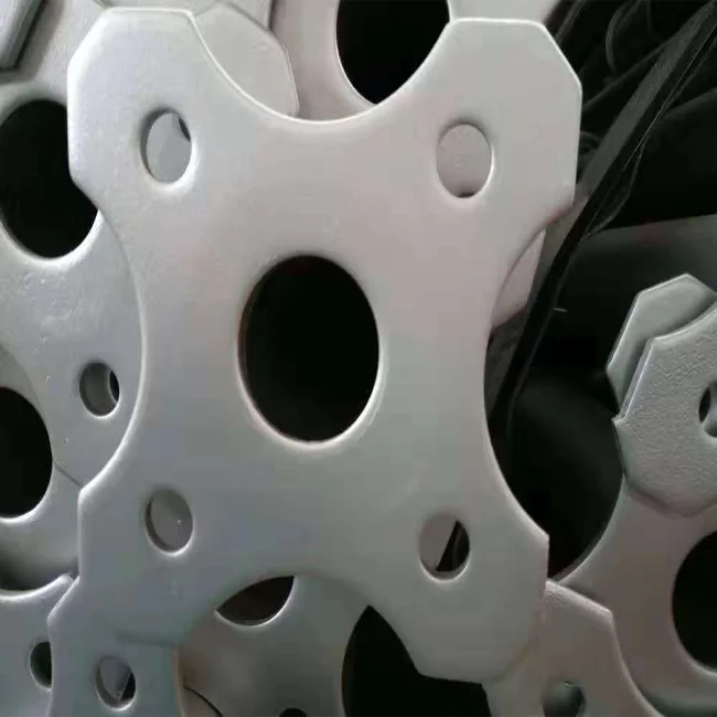 scaffolding steel telescopic props with square flower plate