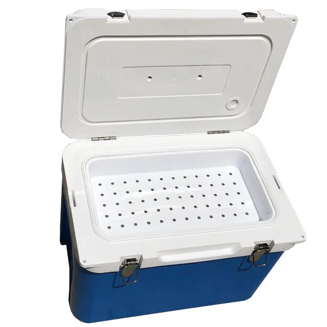 
New Style Medical Experiment Vaccine Transport 13L Blood Vaccine Plastic Cooler Box Commercial Thermos Chest Cooler Igloo 