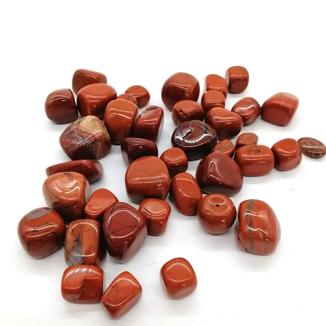 Wholesale high quality natural red jasper cube tumbled stones healing crystal crafts for feng shui decoration