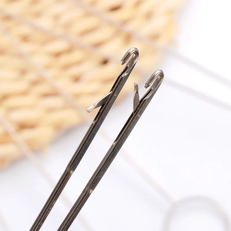 Stainless Steel Sewing Loop Turner Hook Turning Fabric Tubes Strap Belt Strips Handmade DIY Quietling Tool Accessories