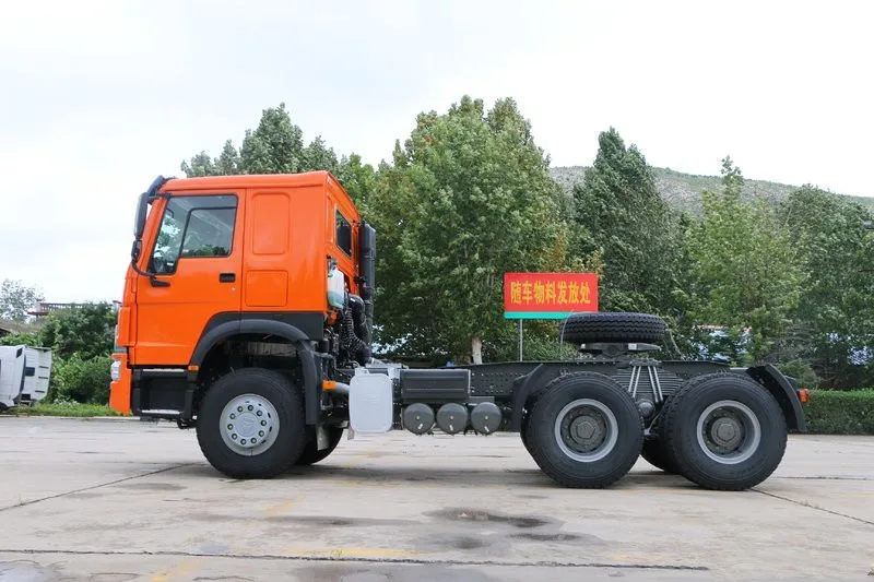 Sinotruck heavy duty tractor truck transport truck 420hp Howo 6x4 tractor truck for sale