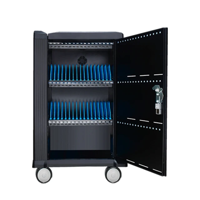 Tablet Charging Cart Charging Station With Lockers School Tablet School Device Charging cabinet