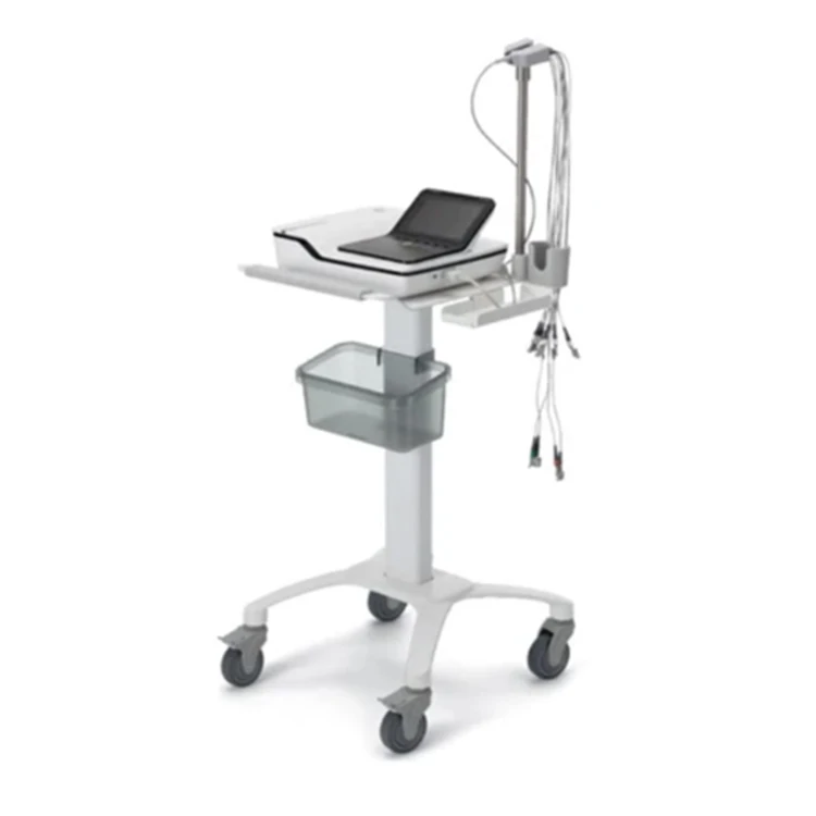 Hospital Dressing Cart Ge Mac 2000 Monitor Laptop Trolley In Hospitals For Edan Se Series
