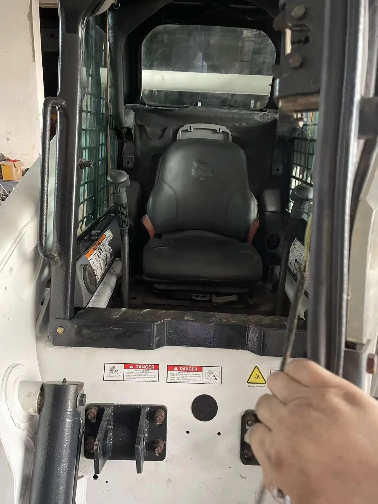 used T300 skid steer loader with  Tracks