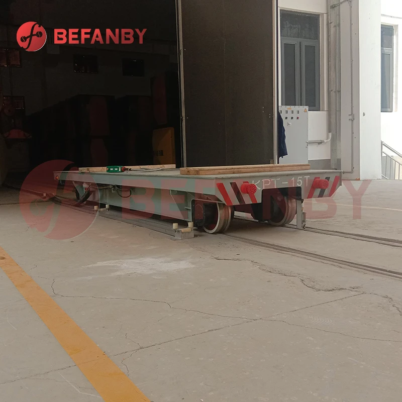 Selfdriven motorized moving platform 5 tons electric transfer carts